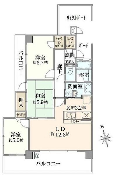 間取り：311002390093