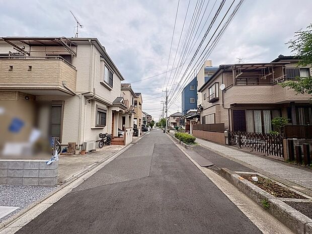 前面道路を含む現地写真