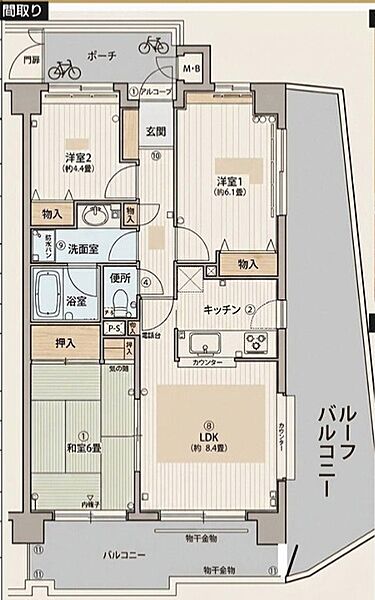 間取り：311002440835