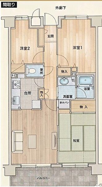 間取り：311002440837