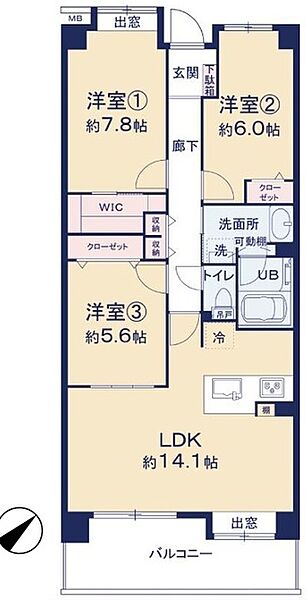 間取り：311002440827