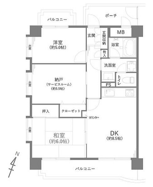間取り：311002441812