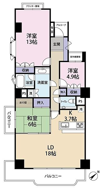 間取り：308000187984