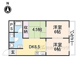 リアライズ住道南 3DKの間取図画像