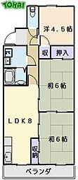 グランドハイツ 3LDKの間取図画像