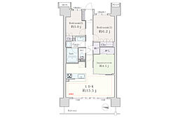 間取図画像 3SLDK