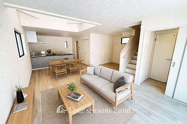 家具配置イメージ:現況の物件写真にCGによる画像処理を行っています。家具等は販売価格に含まれません。