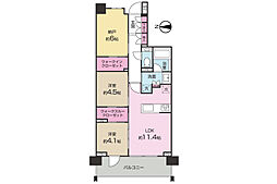 間取図画像 2SLDK