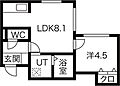 ヴィラ本通南3階5.2万円