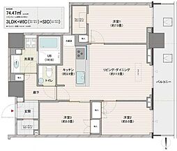 間取図画像 3LDK