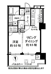 HARUMI FLAG PARK VILLAGE 1LDKの間取図画像