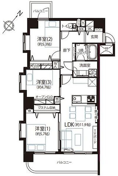 間取り：313004665767