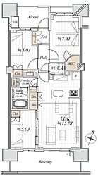 クラッシィハウス世田谷公園 3LDKの間取図画像