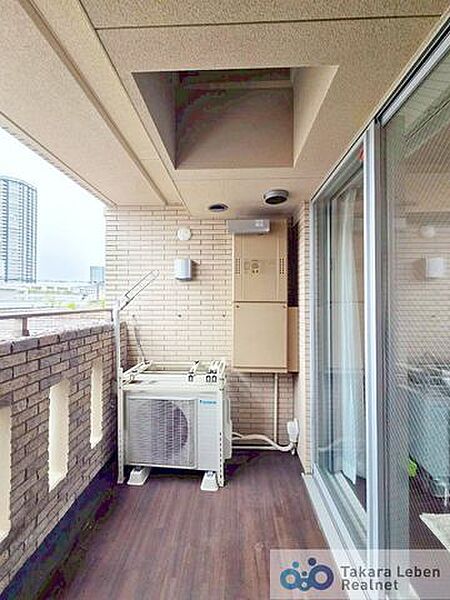 風通しが良く、お洗濯物も早く乾きそうです。毎日のお洗濯が楽しみになりそうです。
