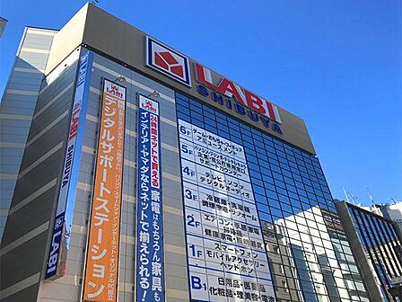 ヤマダデンキLABI渋谷 徒歩14分。 1090m