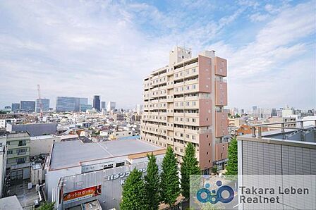 住戸からの眺望。風通しが良く、お洗濯物も早く乾きそうです。毎日のお洗濯が楽しみになりそうです。