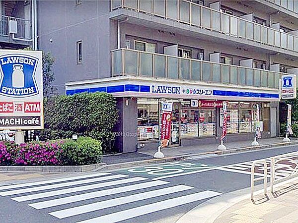 ローソン・スリーエフ港区港南三丁目店 徒歩4分。 300m