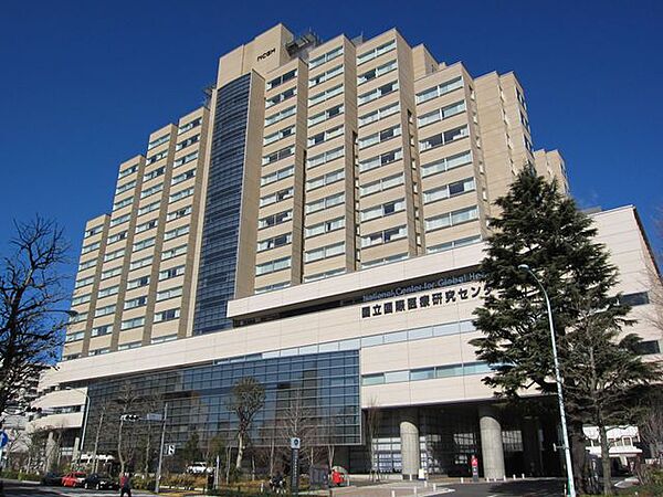 独立行政法人国立国際医療研究センター病院 徒歩10分。 740m