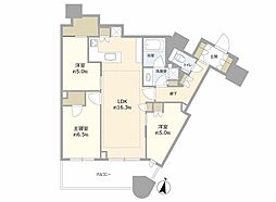 間取図画像 2SLDK