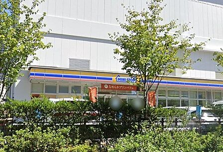 ミニストップ越中島通り店 徒歩1分。 370m