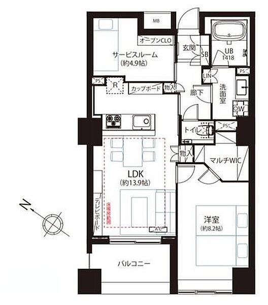 間取り：313004870454