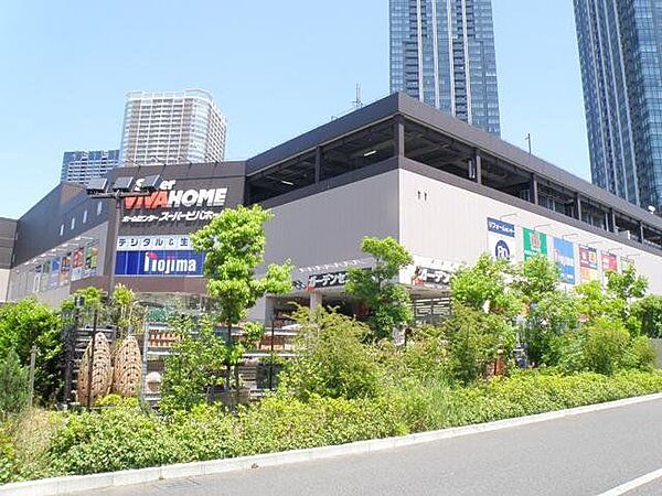 ホームセンタースーパービバホーム豊洲店 徒歩13分。 1020m