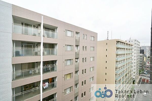 住戸からの眺望。風通しが良く、お洗濯物も早く乾きそうです。毎日のお洗濯が楽しみになりそうです。