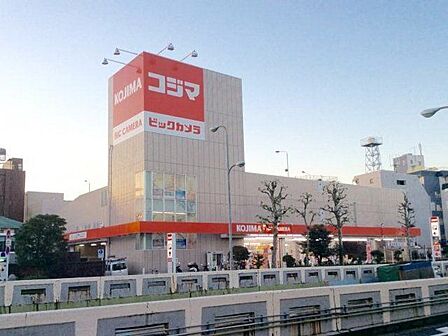 コジマ×ビックカメラ若林店 徒歩14分。 1100m