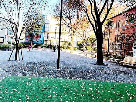 白金志田町児童遊園 徒歩6分。 460m