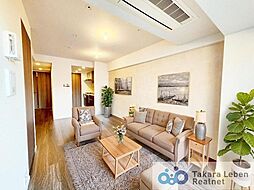 ブランズ神楽坂 508 2LDKのリビング/ダイニング