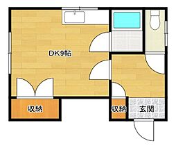 間取図画像 ワンルーム