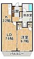 ホワイトパレス4階4.8万円
