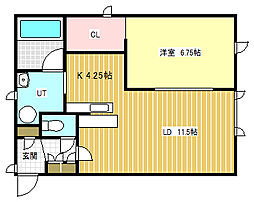 間取図画像 1SLDK