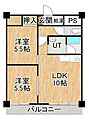 帯広マンション第14階6.7万円