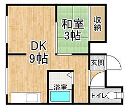 間取図画像 1DK