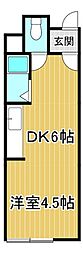 間取図画像 1DK