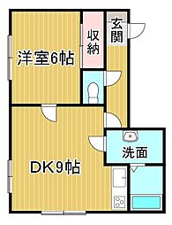 間取図画像 1DK