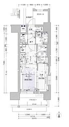 プレサンス　レイズ　泉　高岳駅前 2階1LDKの間取り