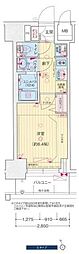 プレサンス広小路通今池 1Kの間取図画像