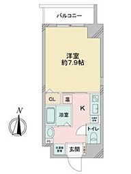 サン・名駅南ビル 1Kの間取図画像