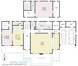 Villa　Minamigaoka 3LDKの間取り