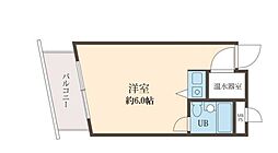東京メトロ半蔵門線 渋谷駅 徒歩4分の賃貸マンション 9階ワンルームの間取り