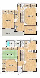 仙台市宮城野区鶴ケ谷字坂下　戸建て 5LDKの間取り