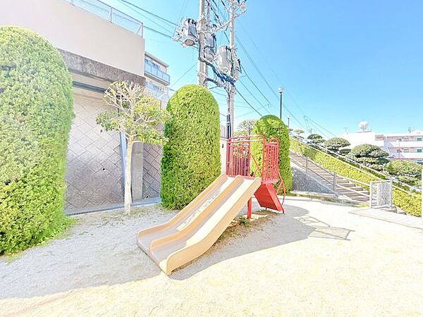 敷地内にある公園です。