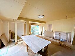 長崎市椿が丘町　戸建て 4LDKのリビング/ダイニング