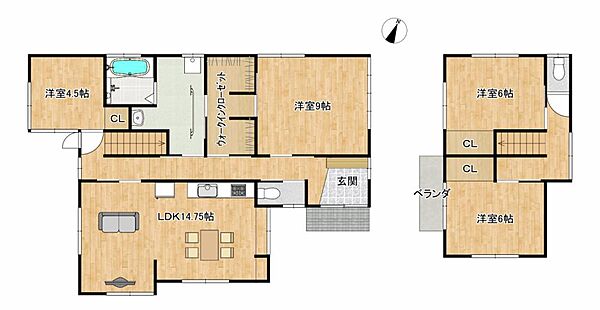 間取り：342000015554