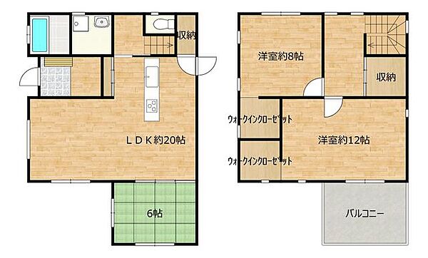 間取図です。