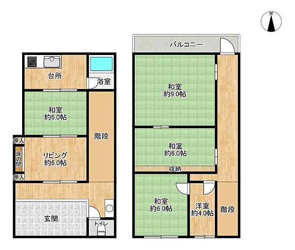 間取り：321000077251