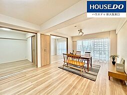 シャルム野中南公園 2LDKの間取図画像