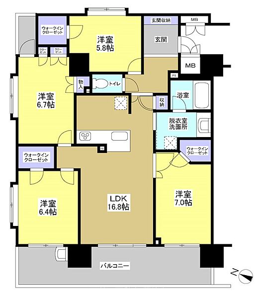 間取り：322000631304